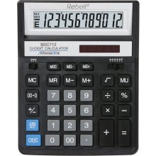 Calculator Desktop Rebell BDC712BK