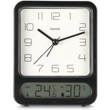 Hama Pag Digital alarm clock Black