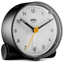 Braun BC 01 BW quartz alarm clock black