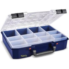 Raaco CarryLite 80 4x8-12 Blue Polycarbonate...