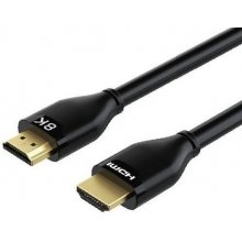 Кабель HDMI - HDMI 8K, Ultra HD, 1m, 2.1верс