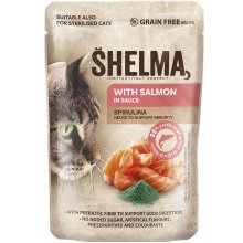 SHELMA with salmon in sauce - wet cat food -...