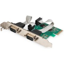 Digitus 2-Port Serial Interface Card, PCIe