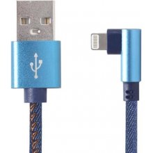 GEMBIRD Prem. jeans Type-C USB cable 1m