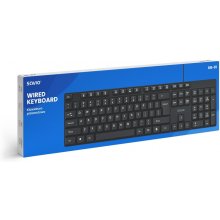 Klaviatuur Savio Wired keyboard KB-01