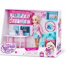 ZURU Sparkle Girlz Doll Set Pet Clinic