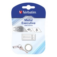 Mälukaart Verbatim USB-Stick 32GB 2.0 Metal...