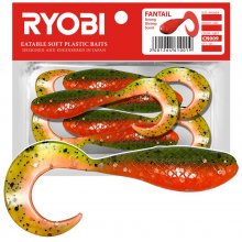 Ryobi Soft lure Twister Scented Fantail 51mm...