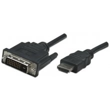 Manhattan HDMI auf DVI-Kabel, HDMI-Stecker...