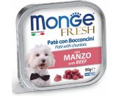 Monge - Fresh - Dog - Beef - Pate - 100g