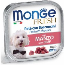 Monge - Dog - Fresh - Pate with Beef - 100g