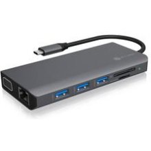 IcyBox Dockingstation USB-C IB-DK4070-CPD