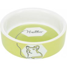 Trixie Bowl, Hello comic hamster, ceramic...