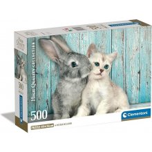 Clementoni Puzzle 500 elements Compact Cat &...