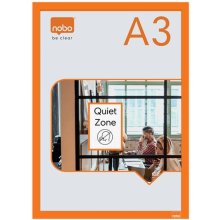 NOBO 1915698 magnetic frame A3 Orange