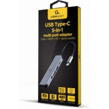 Gembird A-CM-COMBO5-02 laptop dock/port...