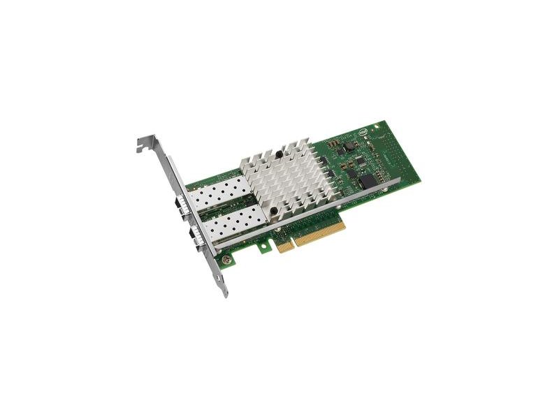 Сетевая карта Intel i350-t2. X520-sr2. 2 Ports 10gb/s SFP+.