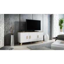 Cama MEBLE Cama sideboard LOTTA 150 3D белый...