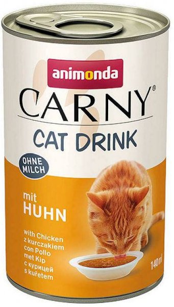 アニモンダ CARNY CAT DRINK Animonda Carny Cat Drink Chicken - cat treats - 140 ml