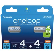 Panasonic Rechargeable batteries ENELOOP 4x...