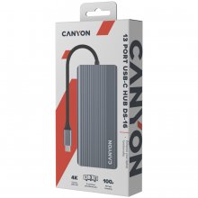 CANYON hub DS-16 13in1 4k USB-C Grey