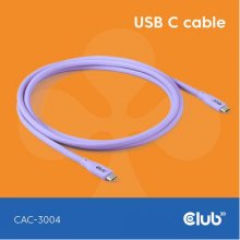 Club 3D Club3D Lifestyle USB-C Kabel PD...