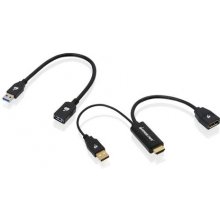 Iogear GHDMDPF video cable adapter HDMI Type...