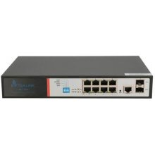 Extralink PoE Switch VICTOR 8x Gigabit...