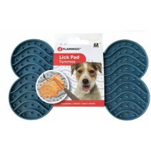 FLAMINGO blue mat for slow eating M