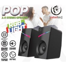 Rebeltec stereo 2.0 speakers POP