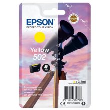 Tooner EPSON Patrone 502 yellow T02V4