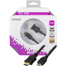 DELTACO Kaabel HDMI-HDMI,0.5m, must...