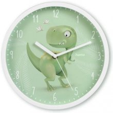 Hama Cebu Quartz clock Round Green, White