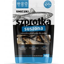 UNISZKI Dried sprat - dog treat - 40 g