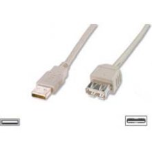 DIGITUS USB 2.0 Verlängerungskabel Typ A -A...