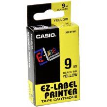 Casio XR-9 YW 9 mm black on yellow