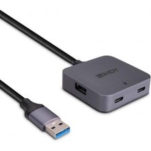 Lindy USB 3.0 Hub 4 Ports 2 USB Typ C und 2...