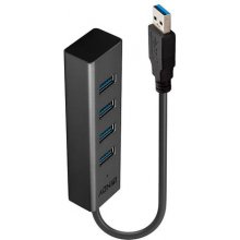 Lindy USB 3.0 Hub 4 Port ohne Netzteil