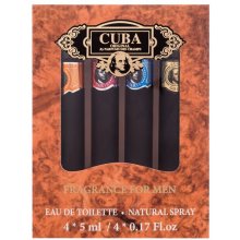 Cuba Set Miniatures 5ml - Eau de Toilette...