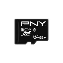 PNY SD MicroSD HC Card 64GB Performance Plus...
