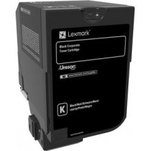 Tooner Lexmark Toner CS720, CS725 BK 3K...