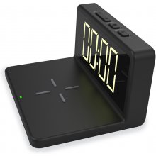 Platinet alarm clock + wireless charger 5W...