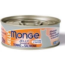 Monge Jelly Tuna Flakes with Salmon Adult 80...