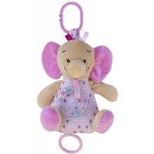 TULILO Music box - pink elephant 18 cm