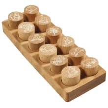 COLOP WOODIES Stempel-Set "farm Animation...