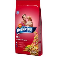 BREKKIES Excel Dog Mix Beef 20kg