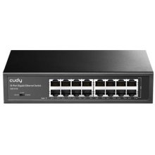 Cudy GS1016 network switch Gigabit Ethernet...