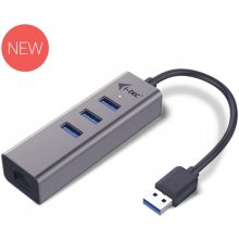 I-Tec USB 3.0 Metal 3 Port HUB with Gigabit...