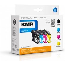 KMP Patrone Brother LC-223 VAL Multip. 4x550...