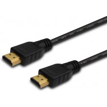 SAV Cable HDMI CL-34 10m black gold v1.4 3D